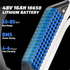 Adventure Electric Bike for Urban & Trail